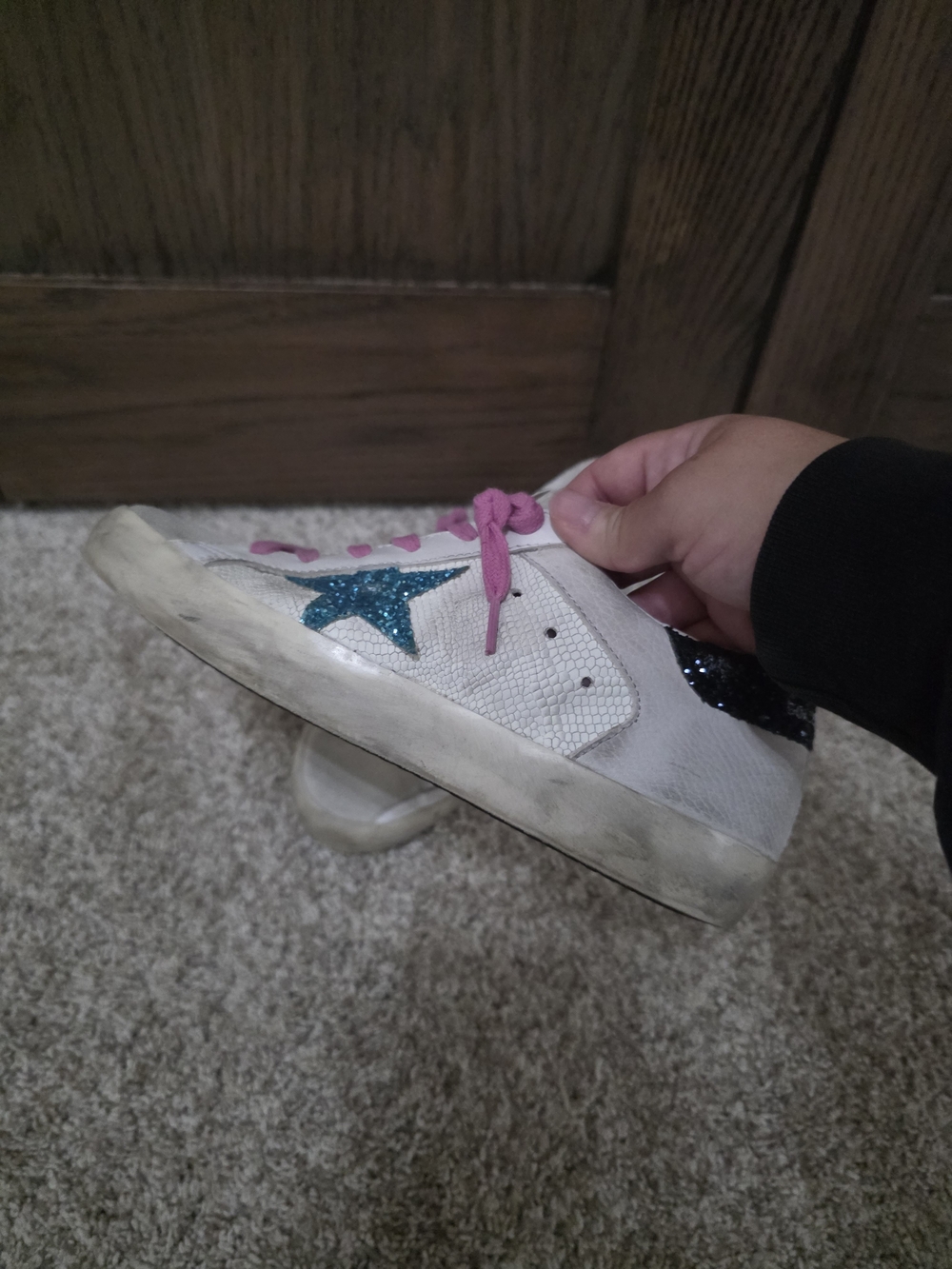Golden Goose Glitter Star Sneakers - Picture 6 of 9